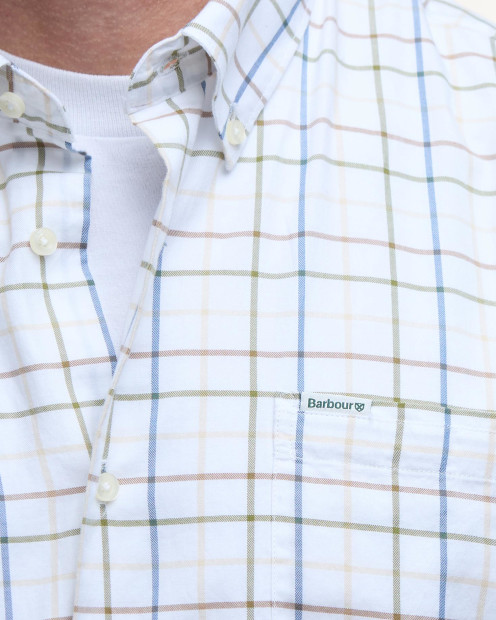 Caswell Regular Long-Sleeved Shirt Pine Green