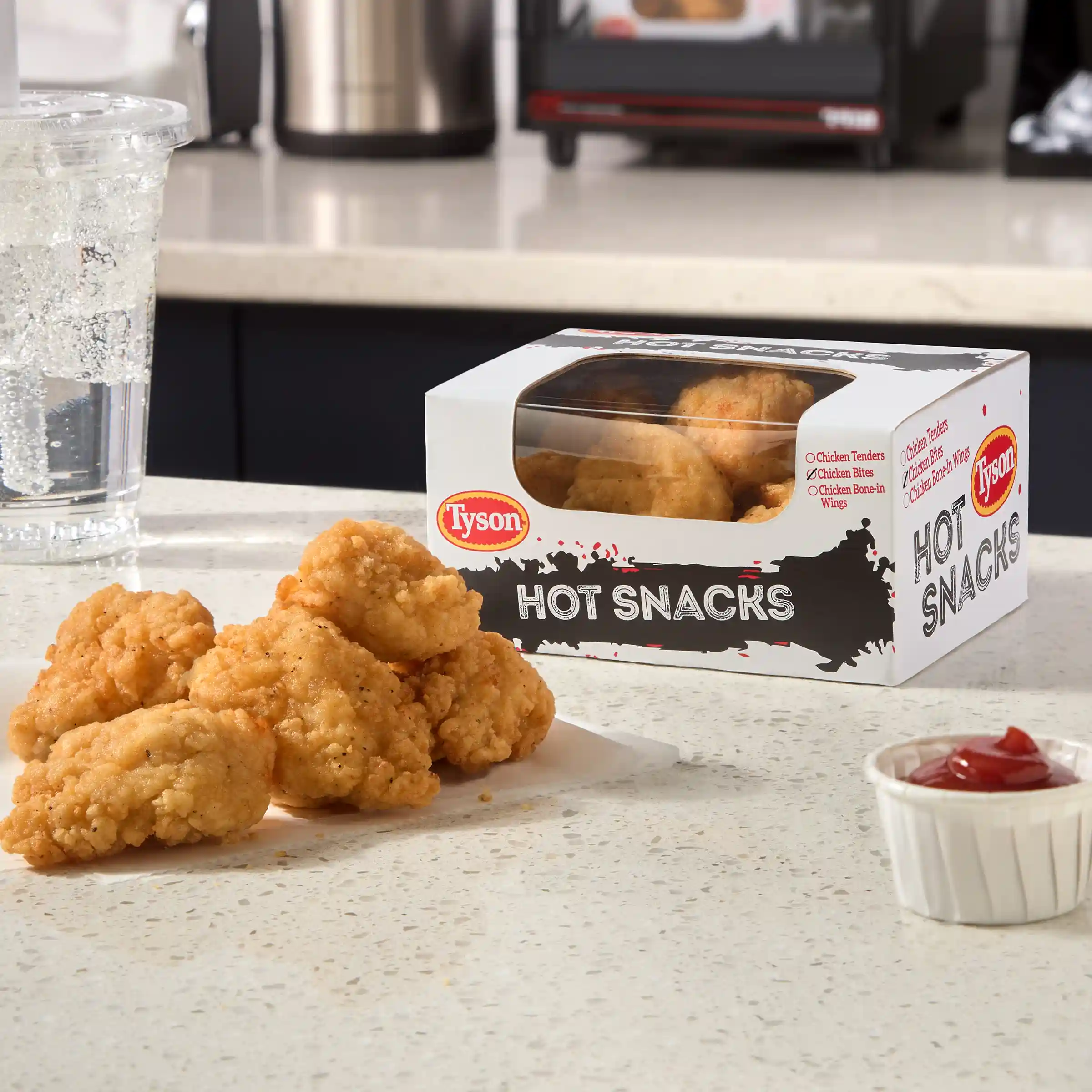 Tyson® To Go Fully Cooked Homestyle Chicken Breast Chunk Fritters_image_1