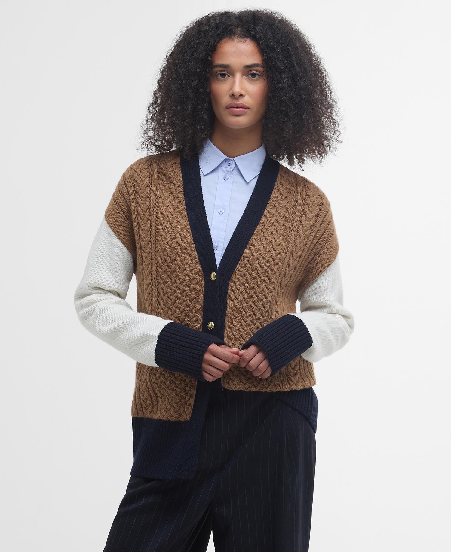 Cardigan Marcy Cable-Knit image number 0