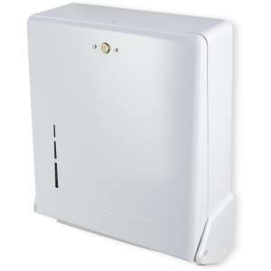 SAJT1905WH, San Jamar, True Fold, Single-Fold Folded Towel Dispenser, White