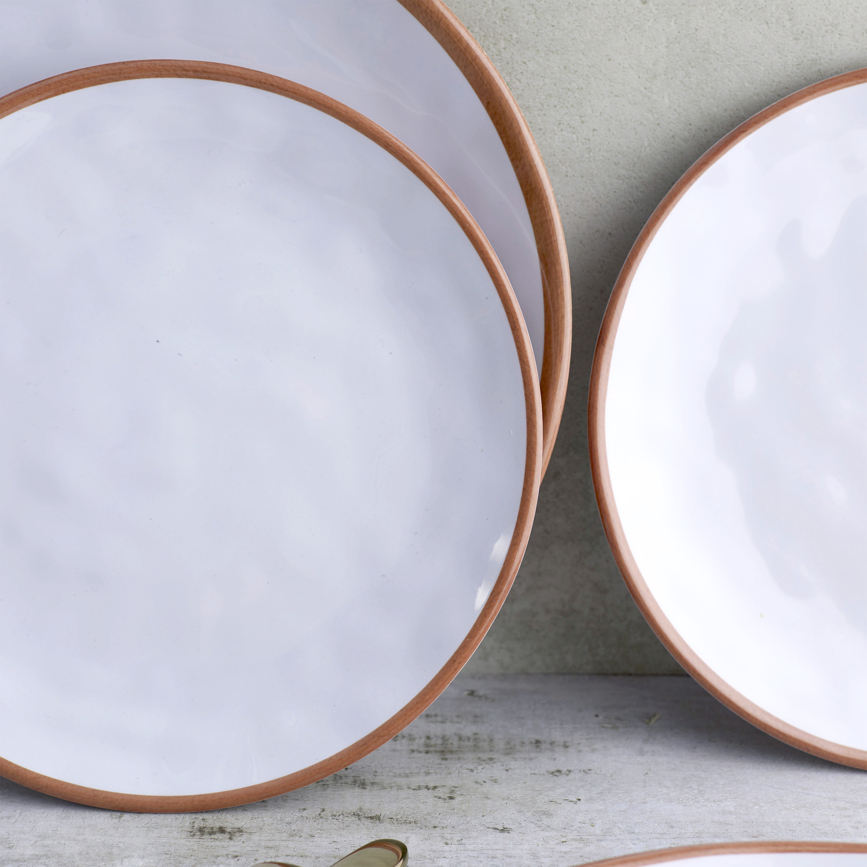 Zak Dinnerware 12-piece Dinnerware Set, Terra Cotta, 12-piece set slideshow image 3 Zak Dinnerware 12-piece Dinnerware Set, Terra Cotta, 12-piece set slideshow image 3