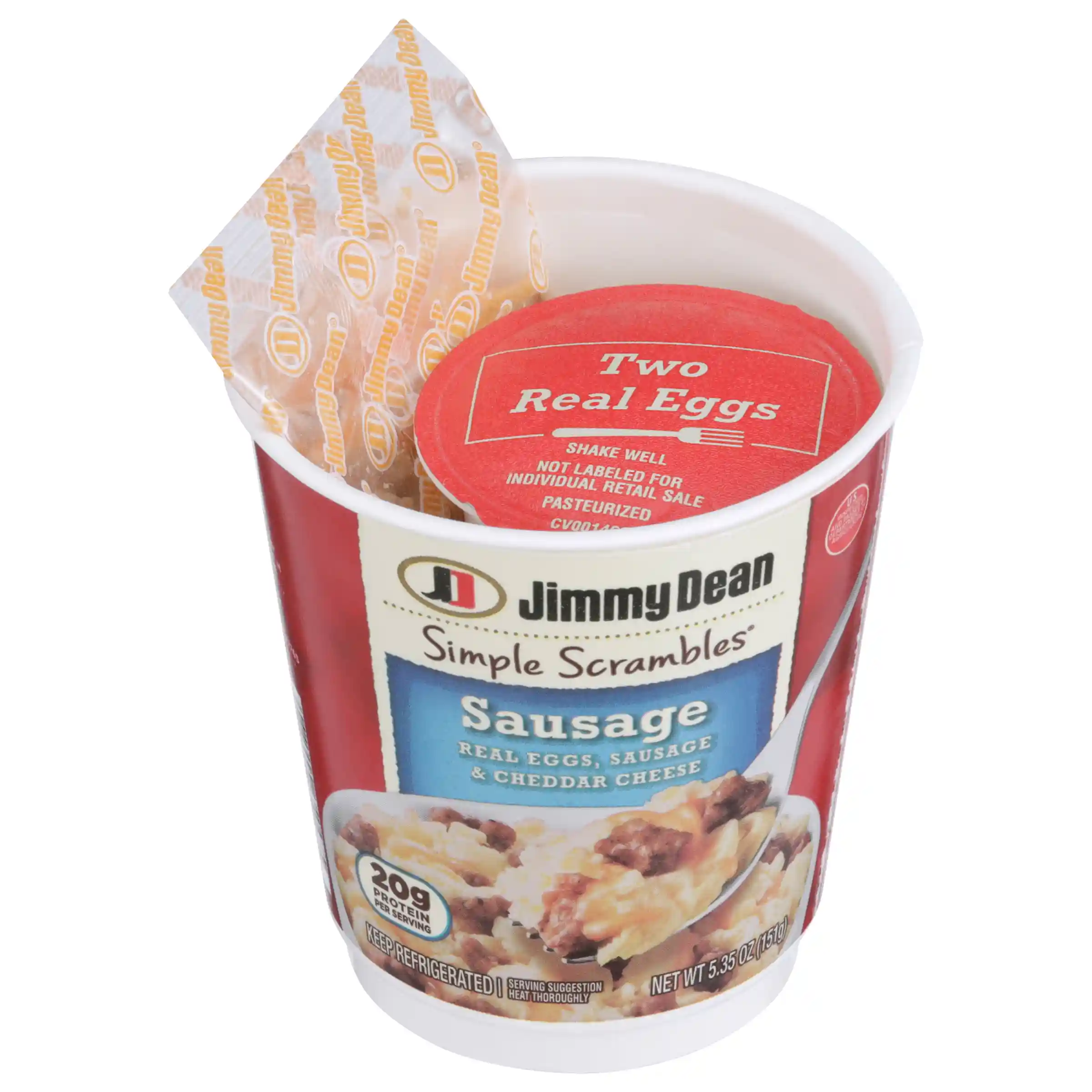 Jimmy Dean Simple Scrambles® Sausage, 5.35 oz._image_01