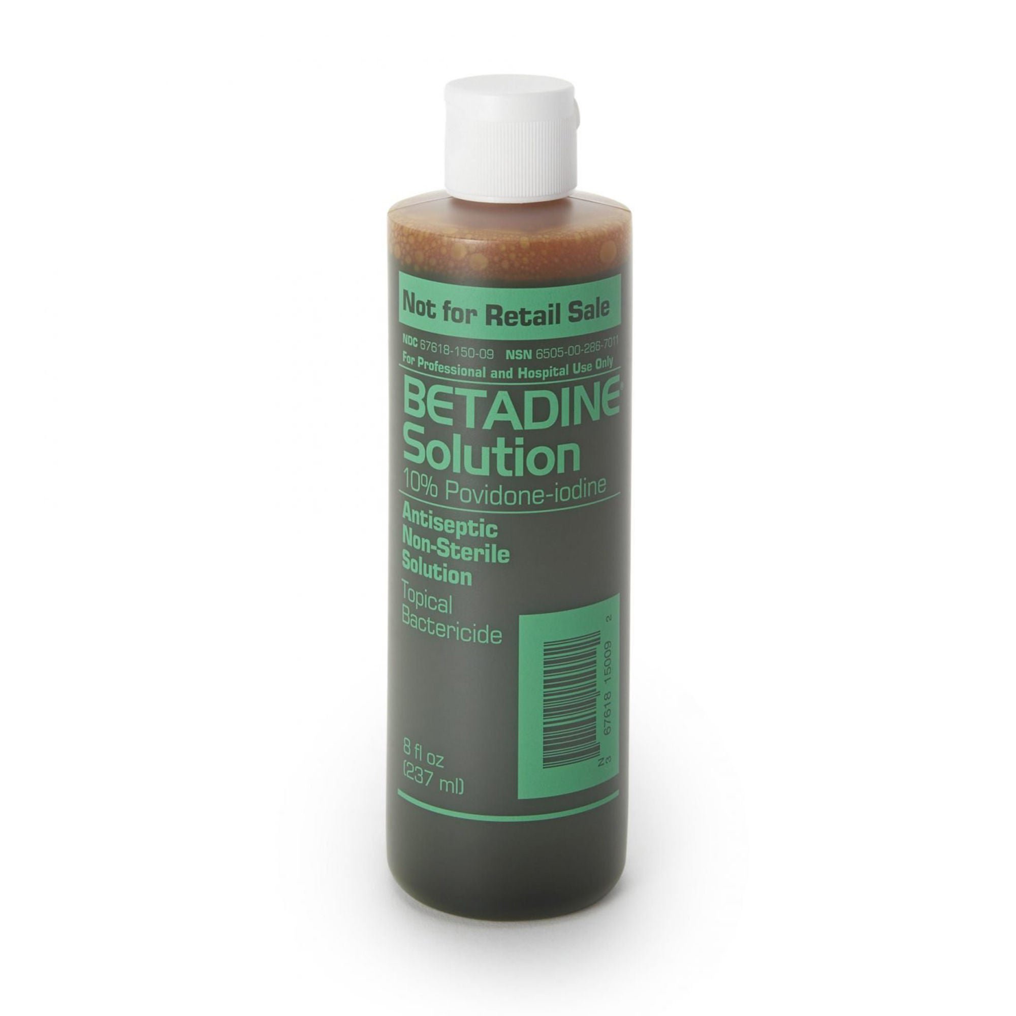 Betadine® 10% Povidone-Iodine First Aid Antiseptic Solution, 8-ounce Bottle