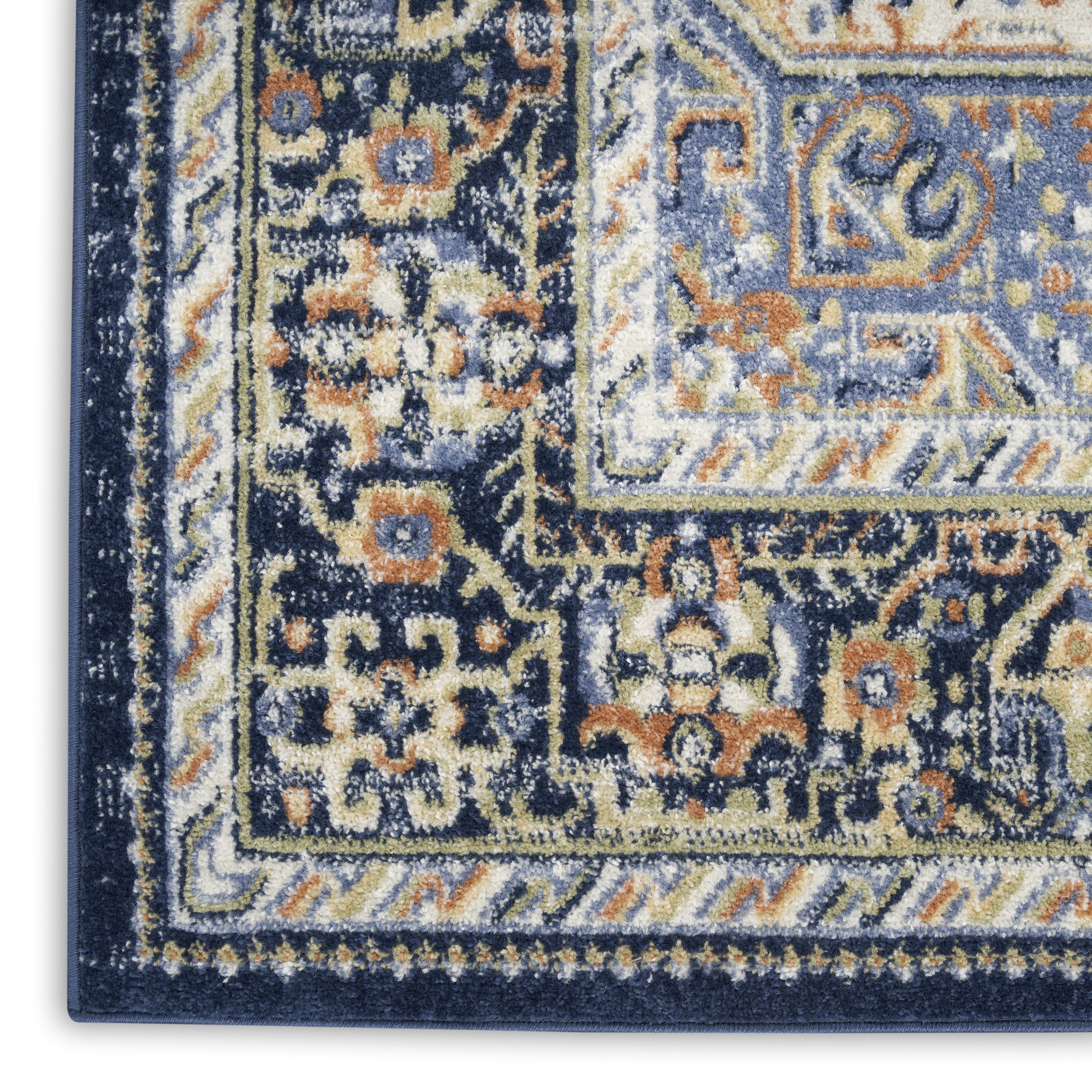 Nourison Nourison Essentials Persian 8' x 10' Navy Vintage Rug