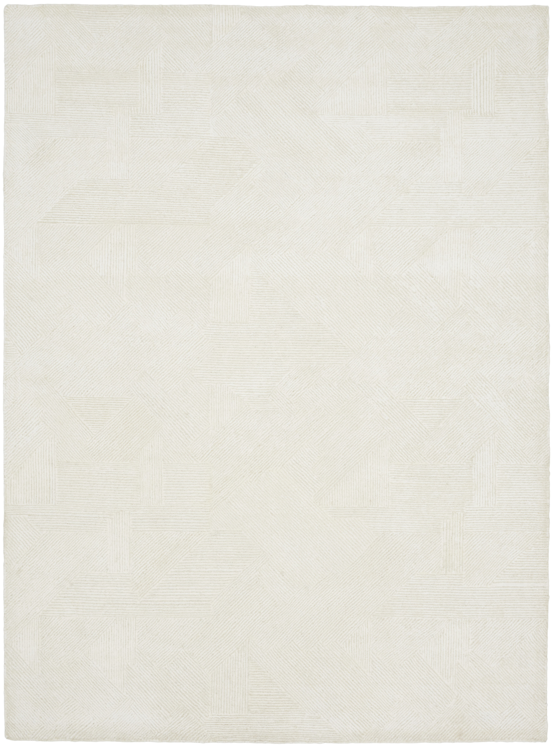 Michael Amini Ma30 Star 8'6" x 11'6" Ivory Modern Indoor Rug