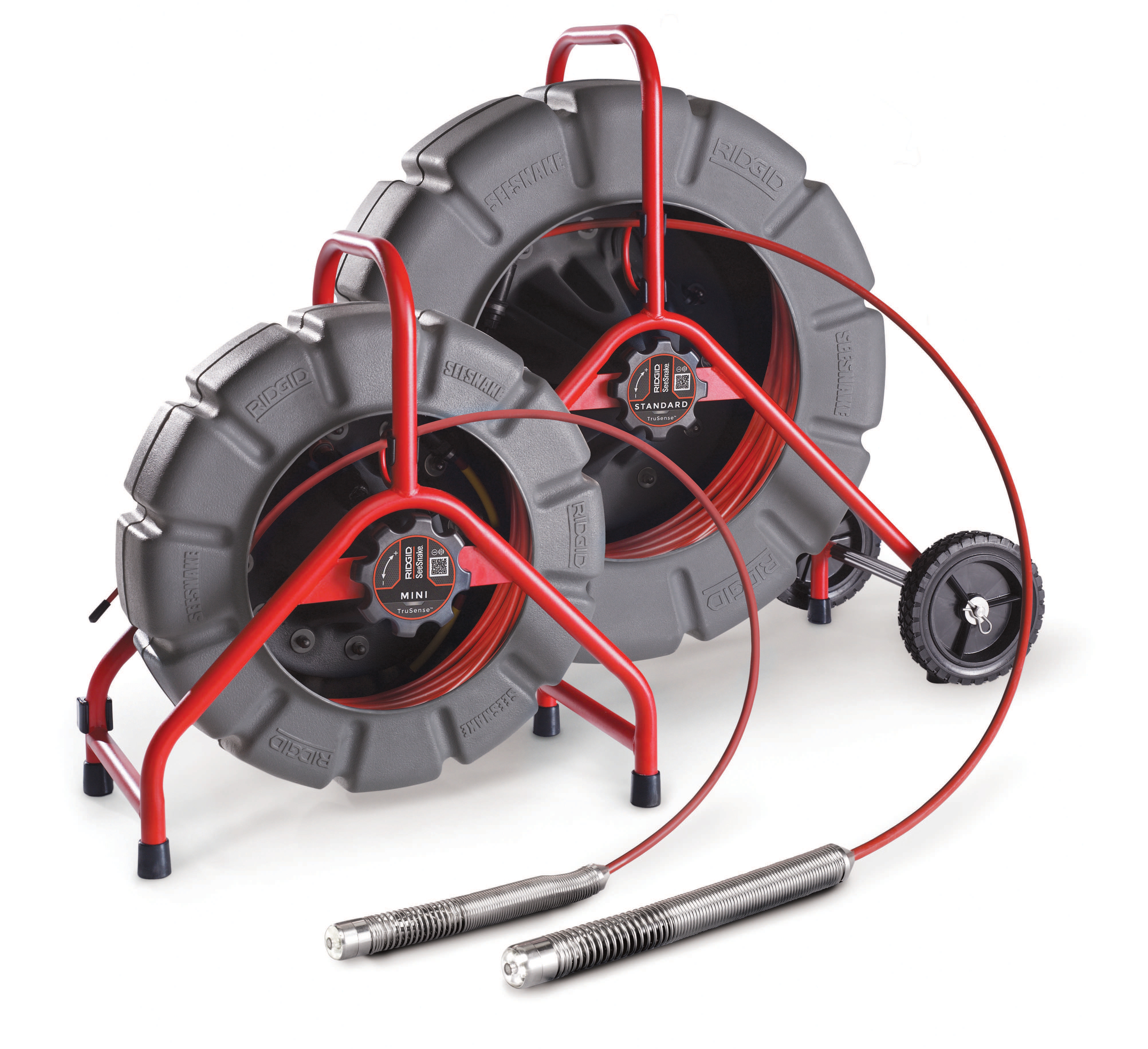 SeeSnake® Mini, 200’ (61m) with self-leveling camera head, powered with TruSense - Image 4