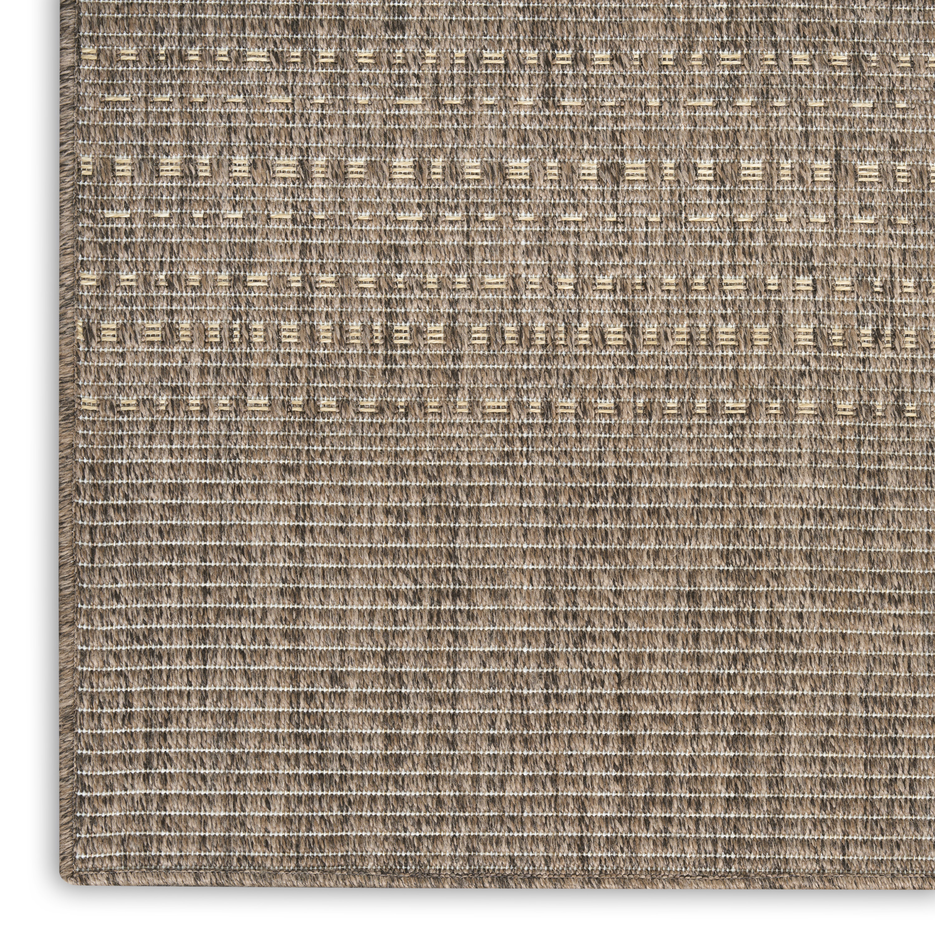 Nourison Tulum 8' x 10' Brown Outdoor Rug