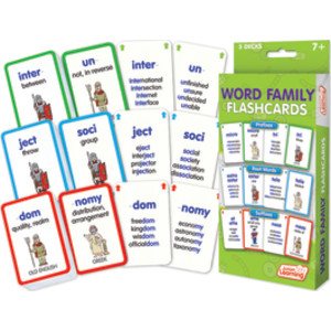 Word Families Flash Cards