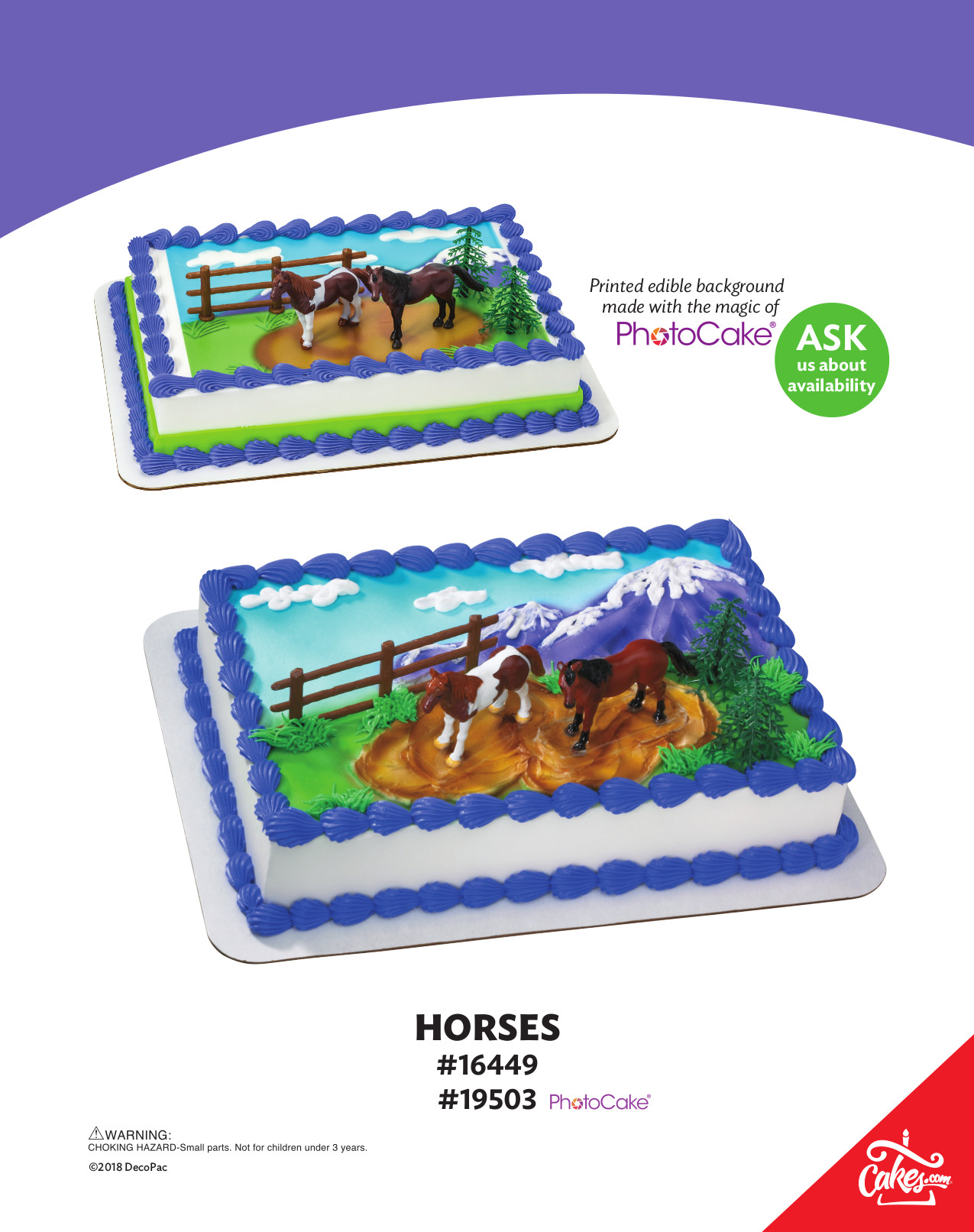 Decopac Horses Bgi Tmoc Page DecoPac