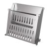 Bun feeder for vertical contact bun toaster