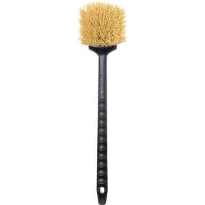 Carlisle, Sparta, 3in, Utility Scrub Brush with 20" Handle, Polypropylene Bristles, Black
