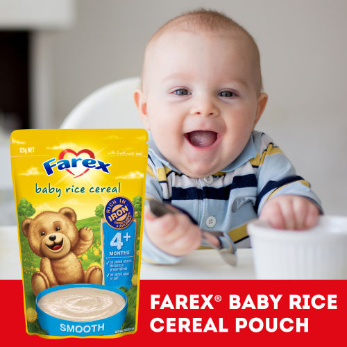  Farex® Baby Food Rice Cereal 4+ months 125g 