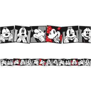 Mickey Mouse&reg; Throwback Mickey Selfies Extra Wide Deco Trim&reg;, 37 Feet