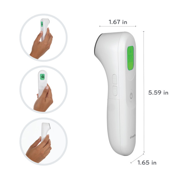PreciseRead™ Touchless Forehead Thermometer Specifications