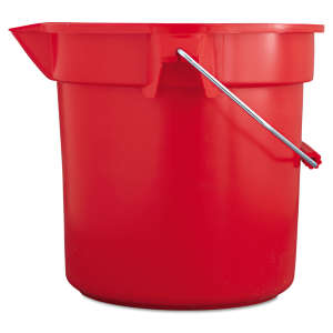 Rubbermaid Commercial, BRUTE, 14qt, Pail, Red