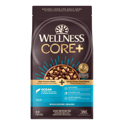 Wellness CORE+  Whitefish & Herring Recipe Front packaging