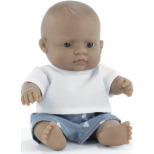 My Friends & Me Baby Doll, Hispanic Boy, 8-1/4" (Bag)