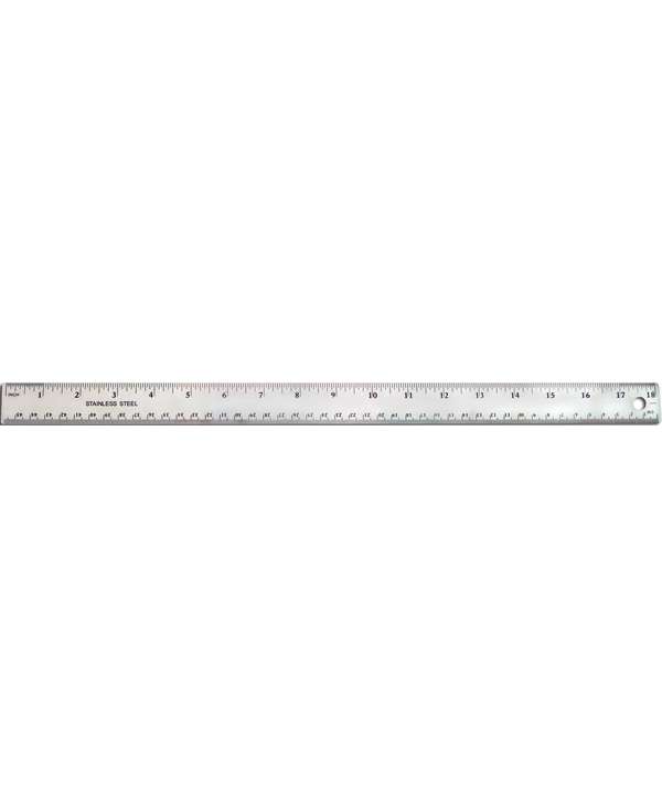 Stainless Rulers, 18"/45cm