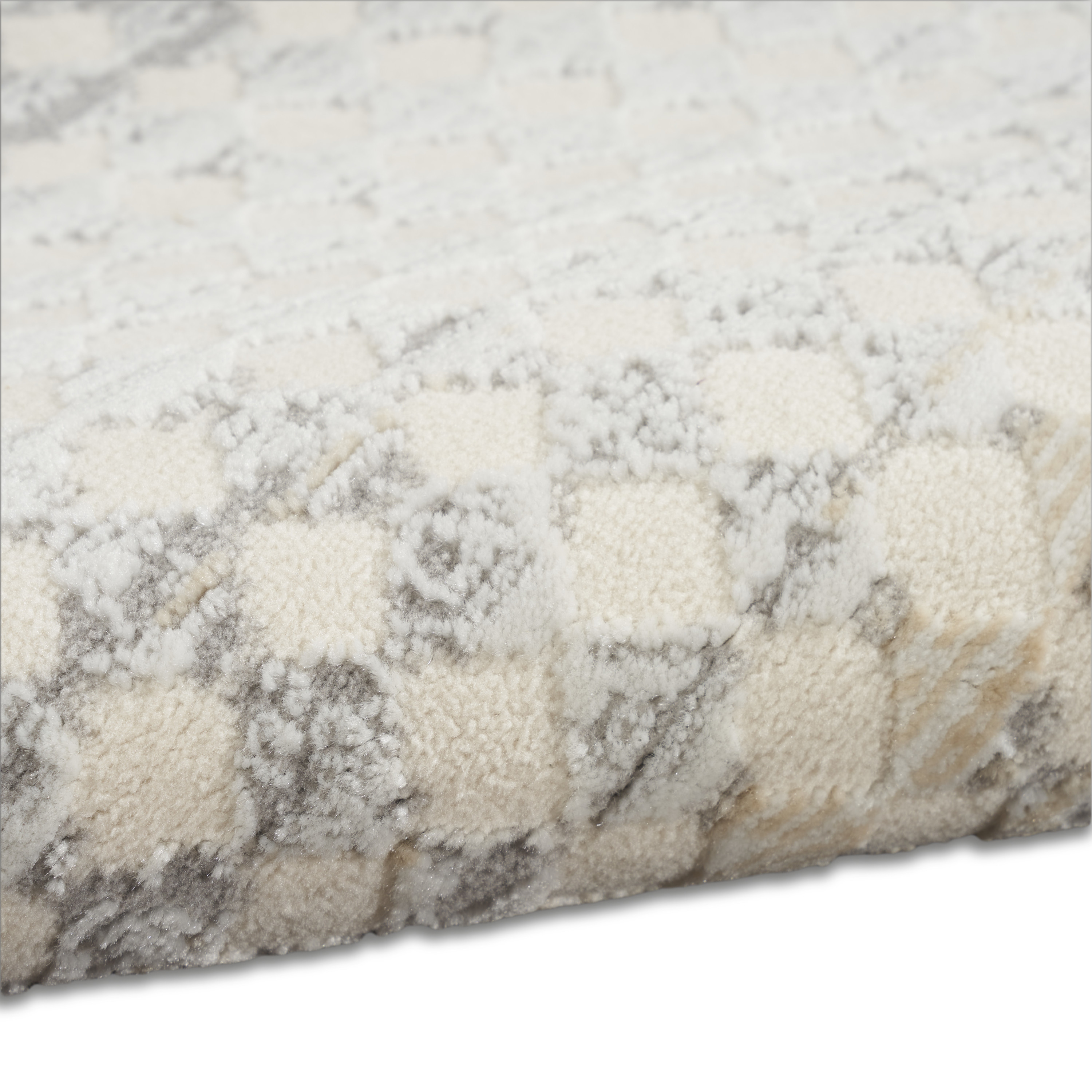 Calvin Klein CK950 Rush 2'3" x 7'3" Ivory Multicolor Modern Indoor Rug