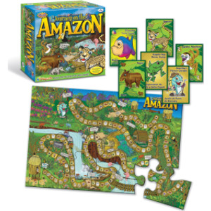Journey on the Amazon Playzzle - Educational Board Game for Kids