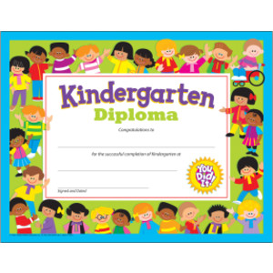 Kindergarten Diploma , 30 ct