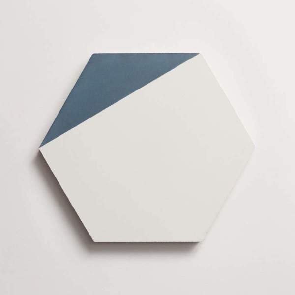 cement: hex clip | hex | matte | white + federal blue | sample 