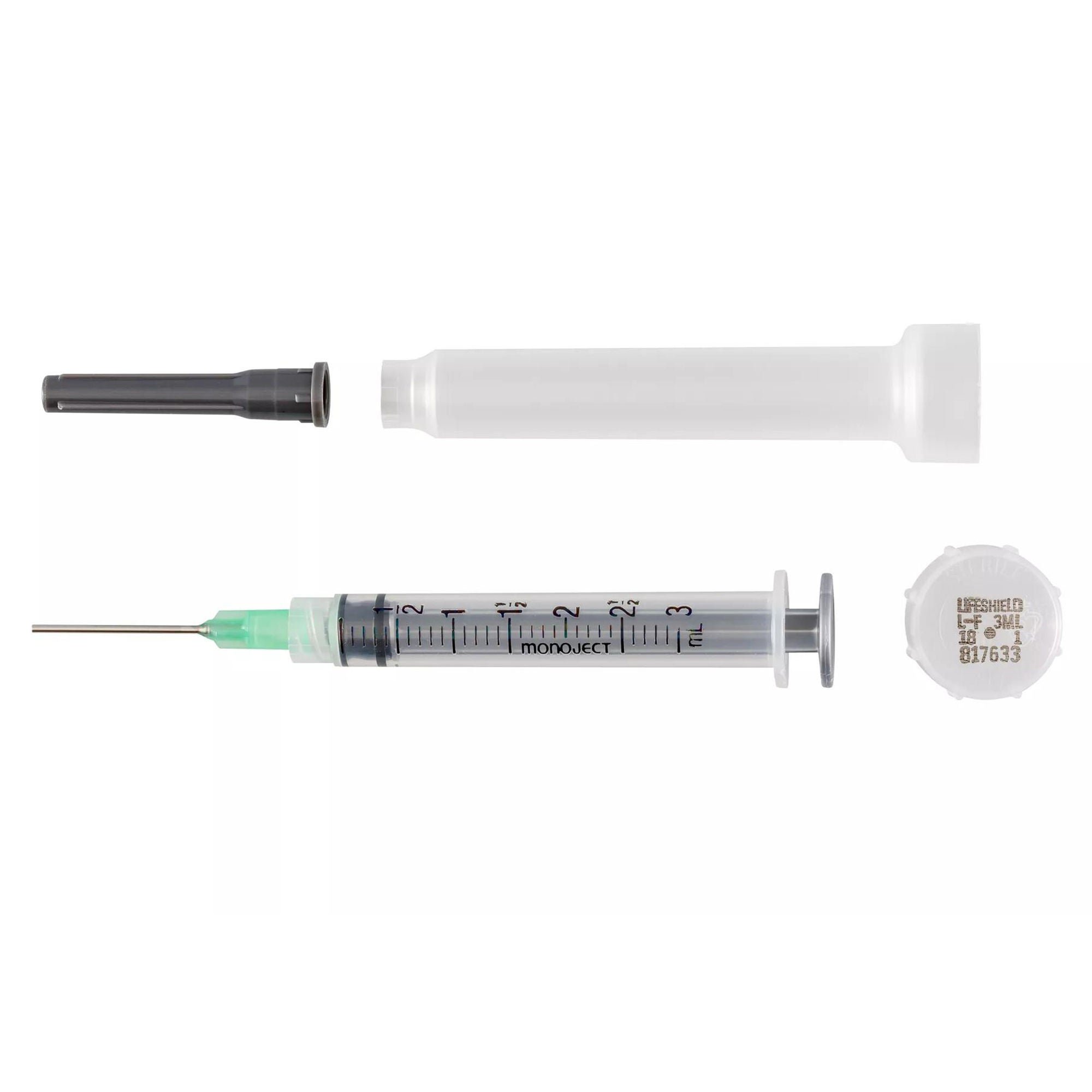 Cannulas with Syringes