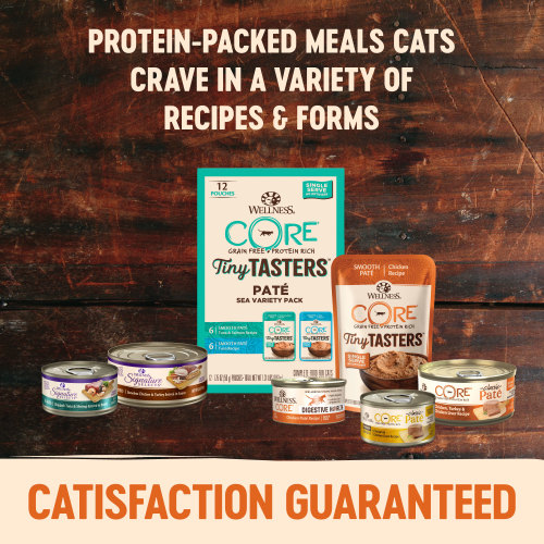 Wellness CORE Signature Selects Variety Pack Poultry Variety Pack marketing callout