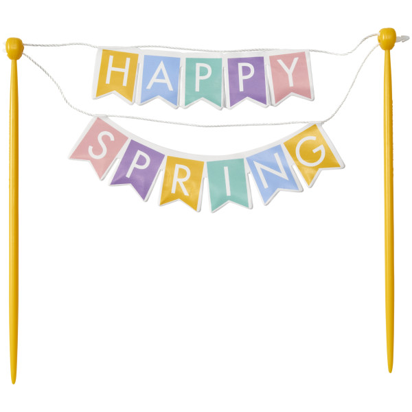 Happy Spring Banner Layon