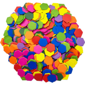 Hexagon Mosaics, Pack of 2000