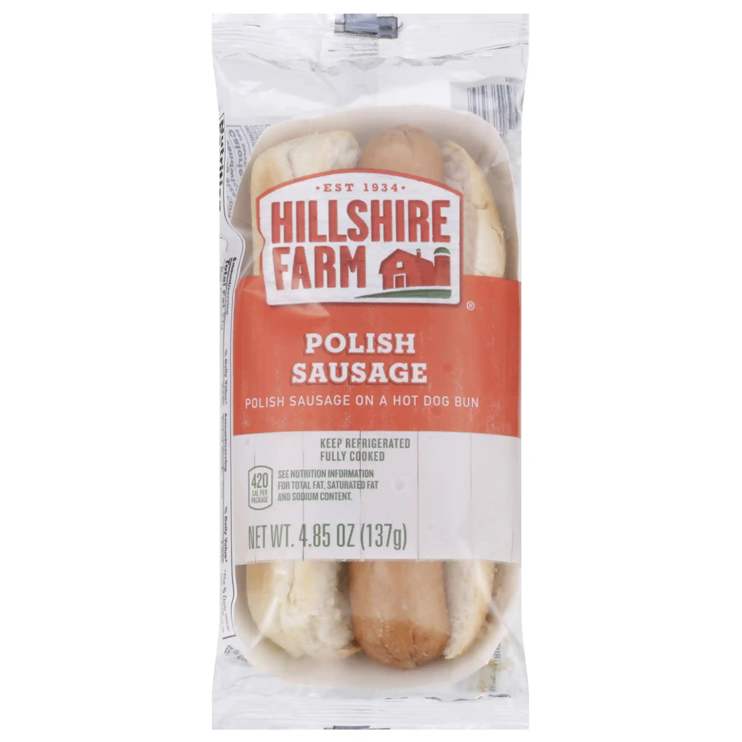 Hillshire Farm® Polish Sausage on a Hot Dog Bun_image_3
