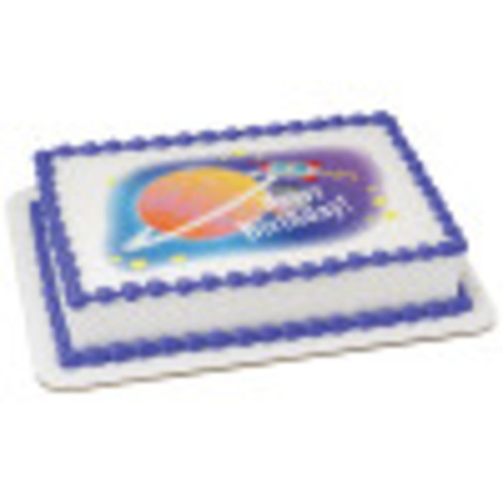 Image Cake Space Birthday