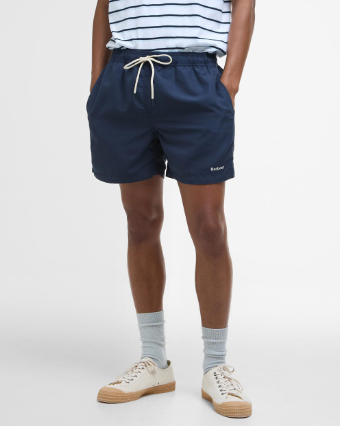 Staple Logo 7" Swim Shorts Classic Navy