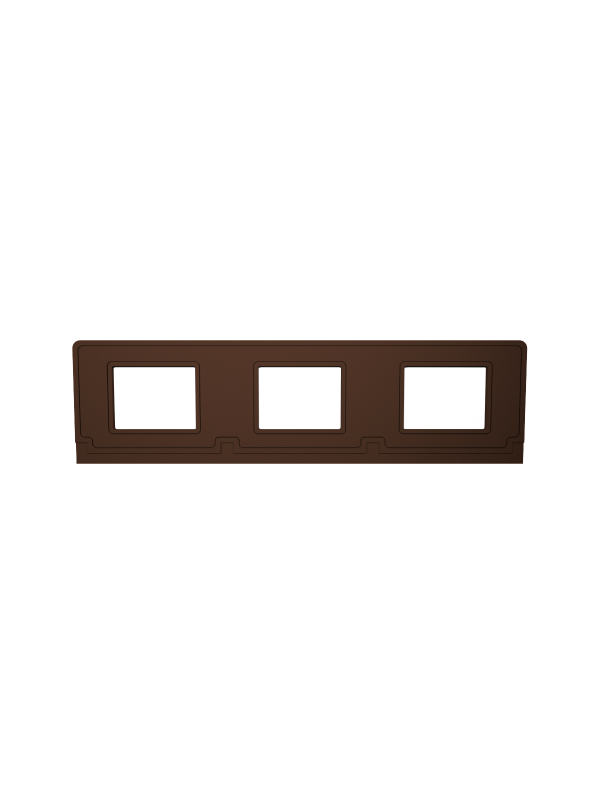 VISION – Triple – Sign Frame – Brown