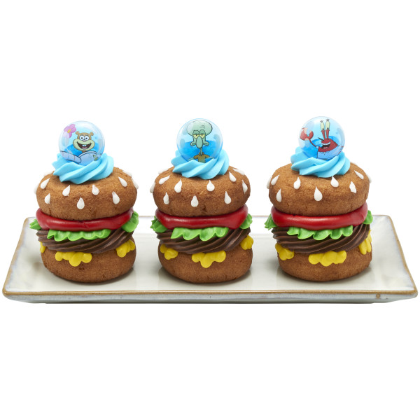 SpongeBob SquarePants Let's Hang Cupcake Rings