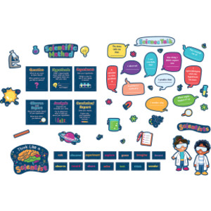 Science Talk Bulletin Board Set, 60 Pieces