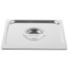 Half-size Super Pan V® solid stainless steel cover