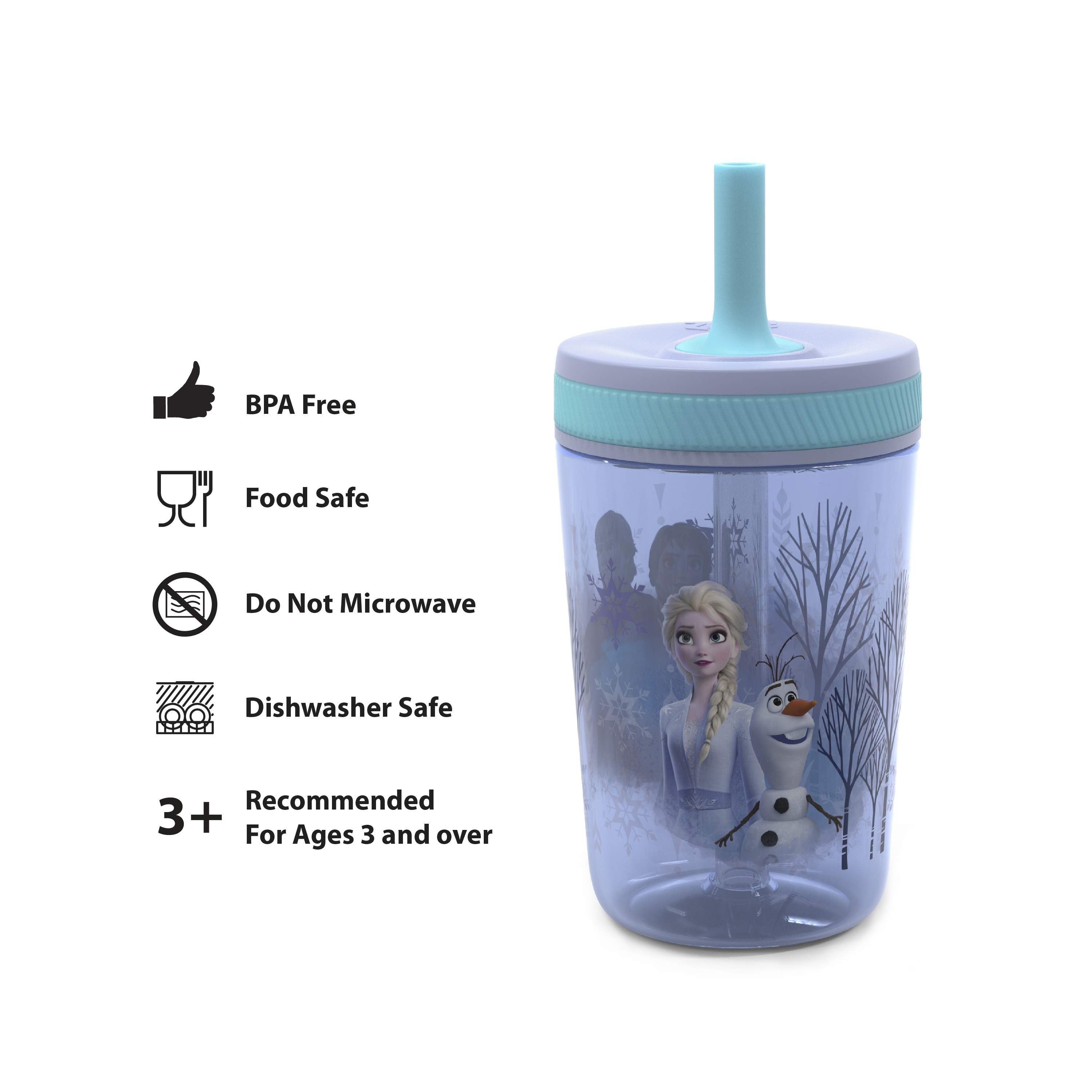 Disney Frozen 2 Movie 15 ounce Plastic Tumbler, Anna, Elsa and Friends, 2-piece set slideshow image 6 Disney Frozen 2 Movie 15 ounce Plastic Tumbler, Anna, Elsa and Friends, 2-piece set slideshow image 6