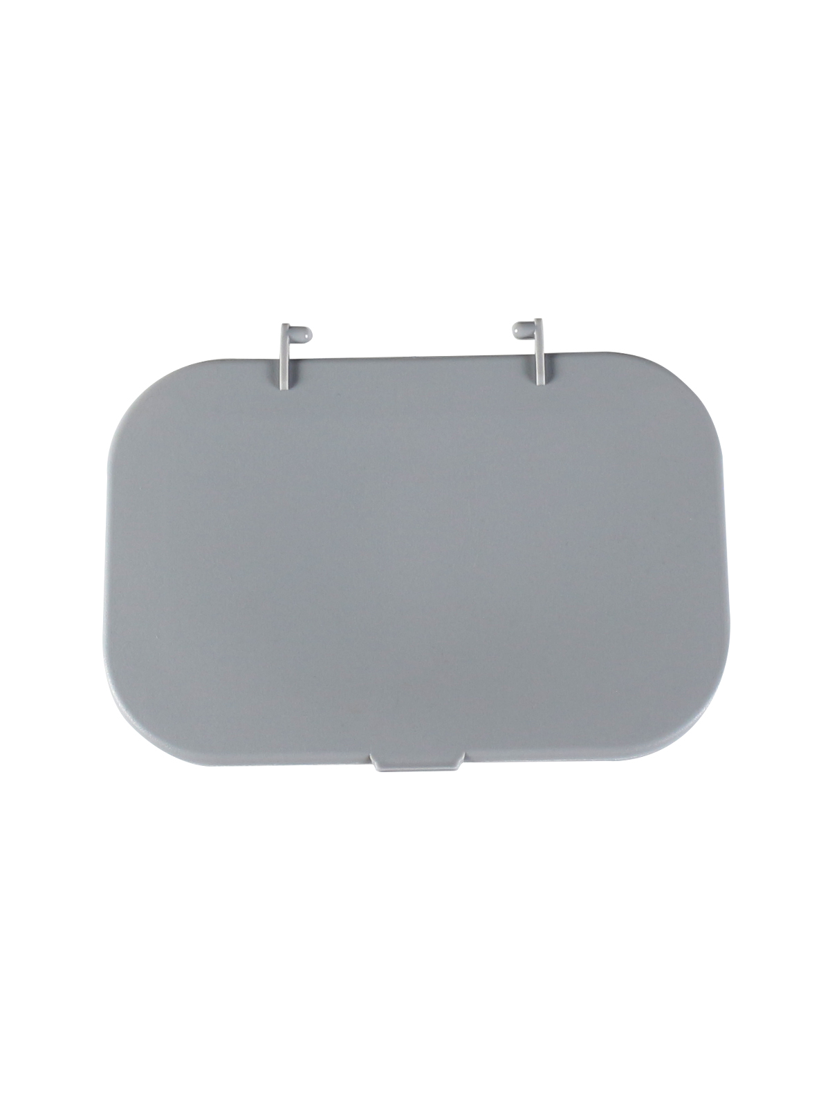 HANGING WASTE BASKET – Lid – Solid Lift – Executive Grey