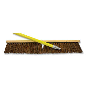 Boardwalk, 24in, Push Broom, Palmyra Bristles, Brown