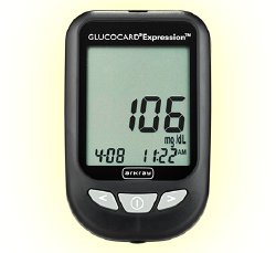 Glucocard Expresson Blood Glucose Meter Kit MK 809447