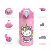 Sanrio 14 ounce Stainless Steel Vacuum Insulated Water Bottle, Hello Kitty slideshow image 9