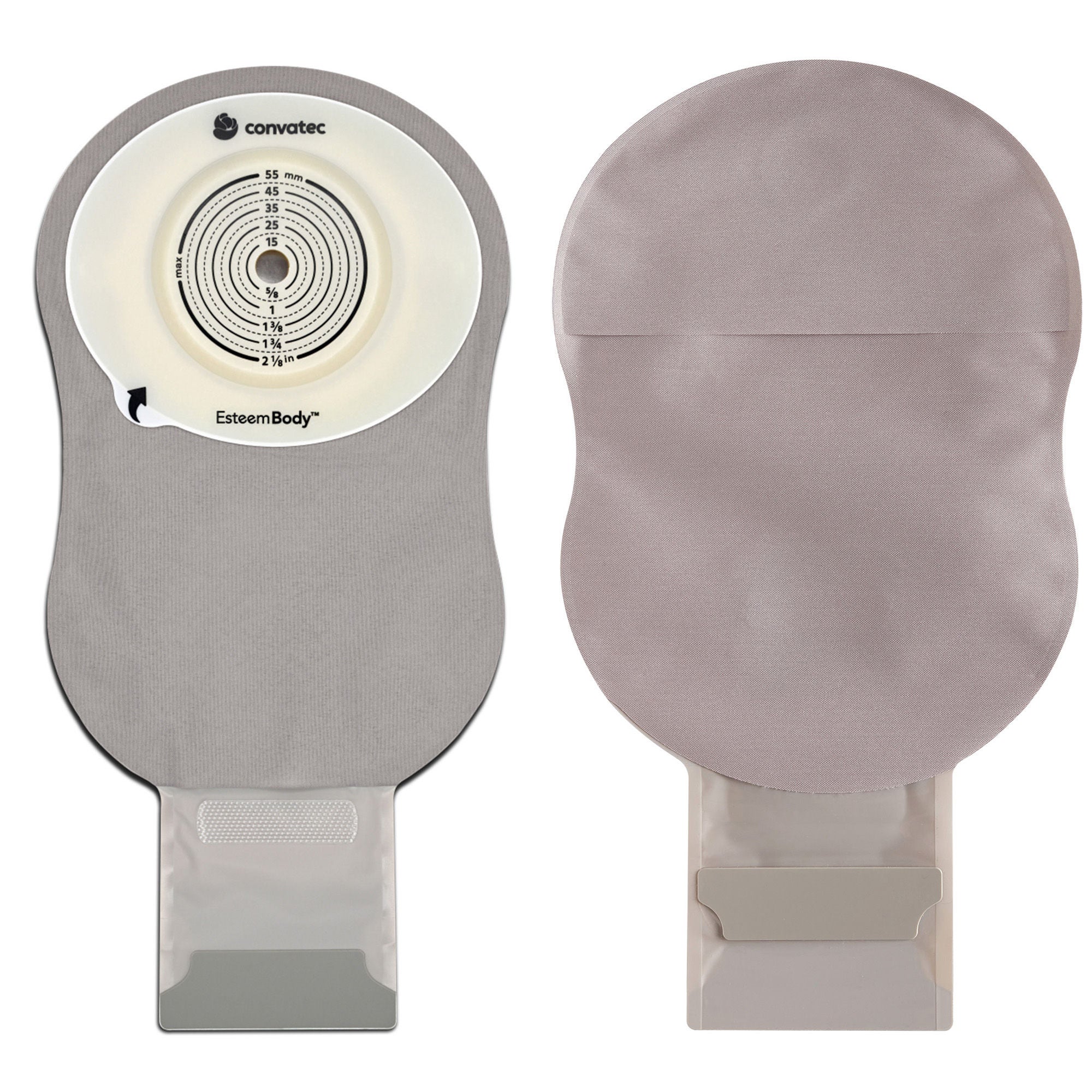 ConvaTec POUCH, OST DRAINABLE PRE-CUT BARR OPAQ 25MM 11" (10/BX)