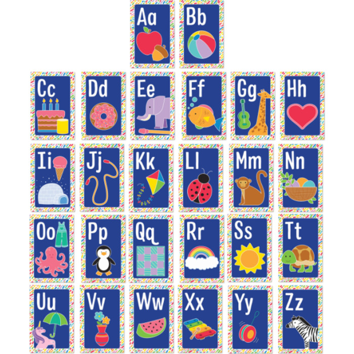 Mini Posters: Alphabet Cards Poster Set