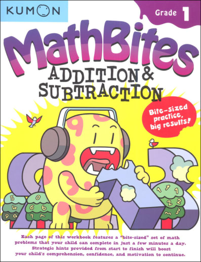 Kumon Math Bites: Addition & Subtraction Grade 1