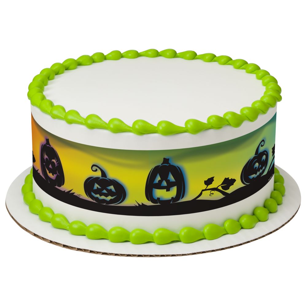 Image Cake Pumpkin Silhouette