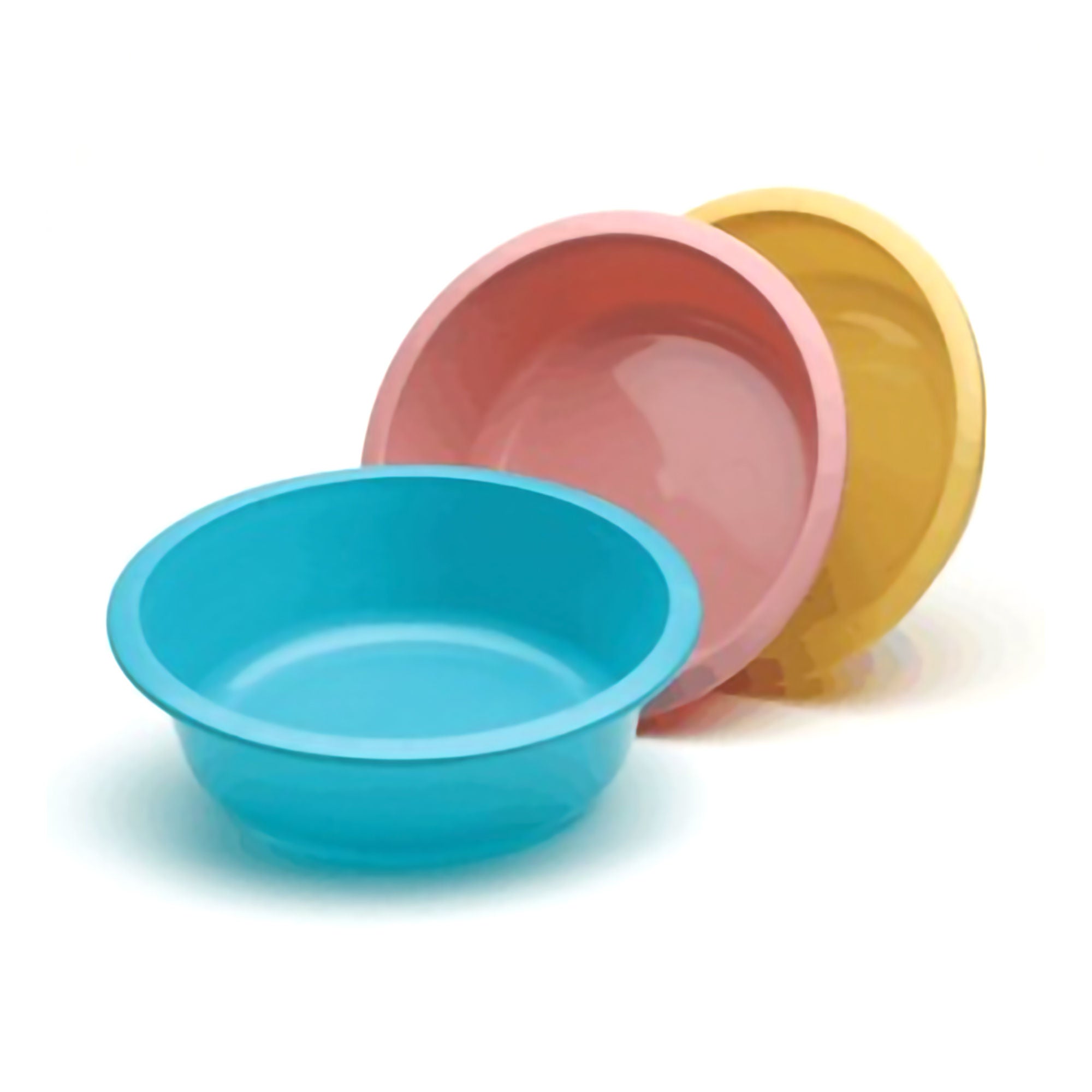 Medegen Medical Wash Basin, Round, 6 Quart, Turquoise