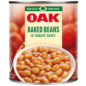 oak® baked beans in tomato sauce 2.95kg image