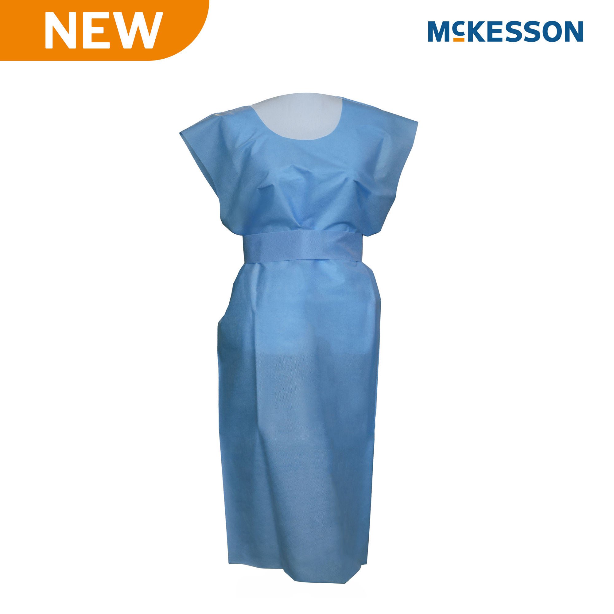 McKesson SMS Fluid Resistant Exam Gown, Extra Large