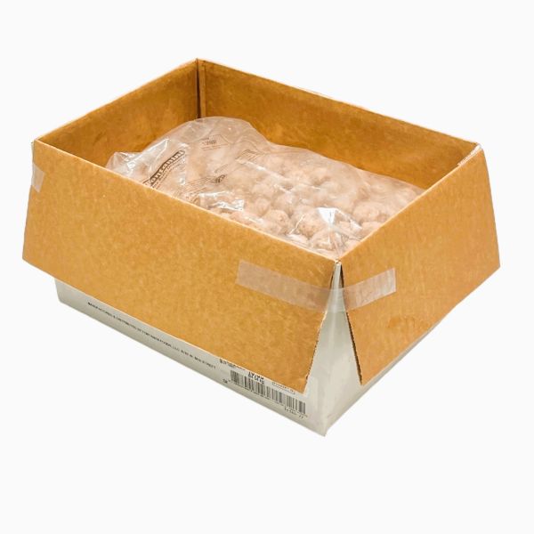 FONTANINI(r) Turkey Meatball, Cooked, 4-6 per oz, 2/5lb . C1RM - Front Right Open Case (Hi Res)